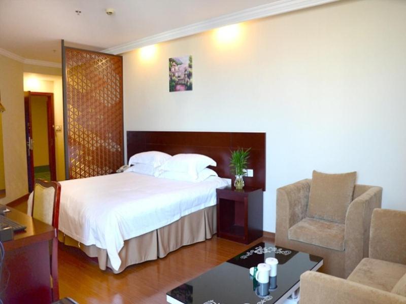 Greentree Inn Jiangsu Nantong Rugao Haiyang Road Tiancheng Business Hotel Exterior photo